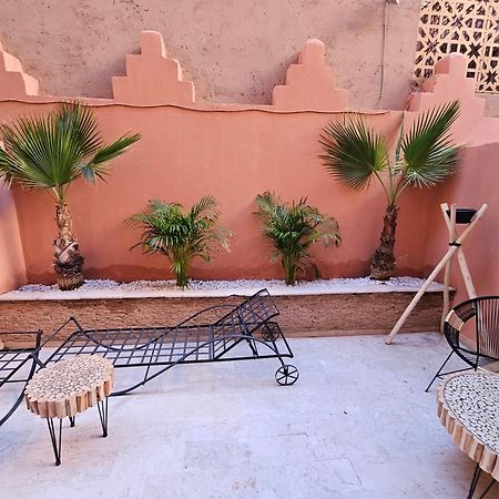Charmant Duplex Au Coeur De Gueliz, Quartier Haut De Gamme De Marrakech Marrakesh Buitenkant foto