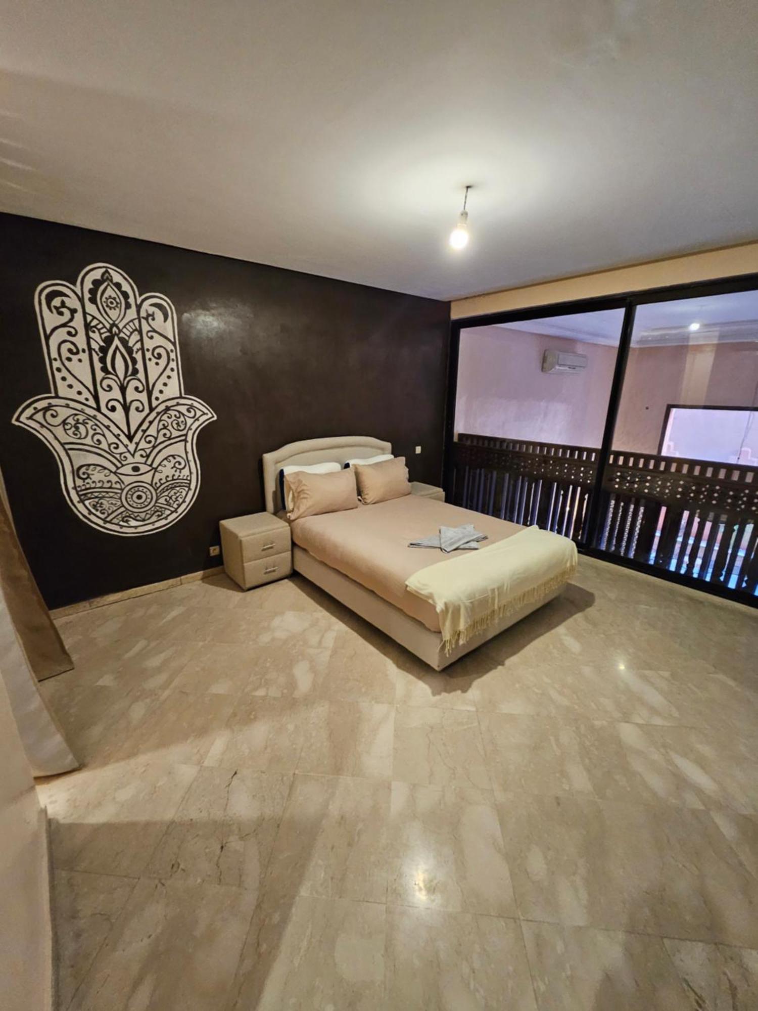 Charmant Duplex Au Coeur De Gueliz, Quartier Haut De Gamme De Marrakech Marrakesh Buitenkant foto